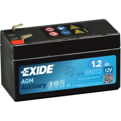 Аккумулятор автомобильный EXIDE START-STOP AGM 1,2Ah (+/-) (18CCA) (EK013) Винница - изображение 1
