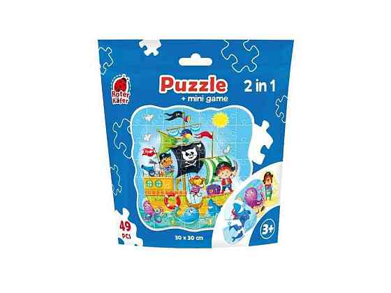 Пазли 2 in 1. Pirates RK1140-04 ТМ VLADI TOYS Київ