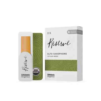 Тростина для саксофона D&apos;Addario Organic Reserve - Alto Sax #2.5 - 10 Box (ODJR1025) Вінниця