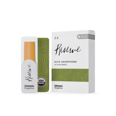 Тростина для саксофона D'Addario Organic Reserve - Alto Sax #2.5 - 10 Box (ODJR1025) Вінниця - фото 2
