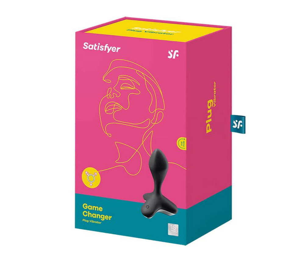 Виброанальный плаг Satisfyer Game Changer черный Sex Aura Киев - изображение 9