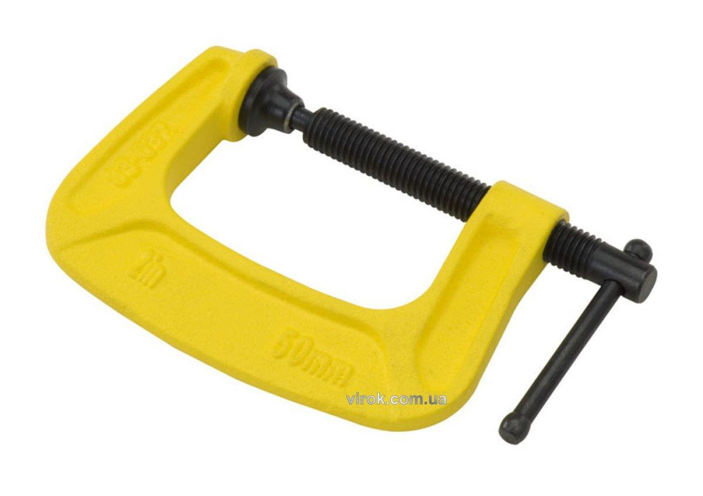 Струбцина С- подібна STANLEY "Maxsteel" : L= 75 мм , зусилля 680 кг. DW Одеса - фото 1
