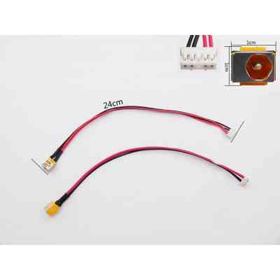 Разъем питания ноутбука с кабелем для Acer PJ047Y-55 (5.5mm x 1.7mm), 5(4)-pin, 23 с Универсальный (A49045) Винница