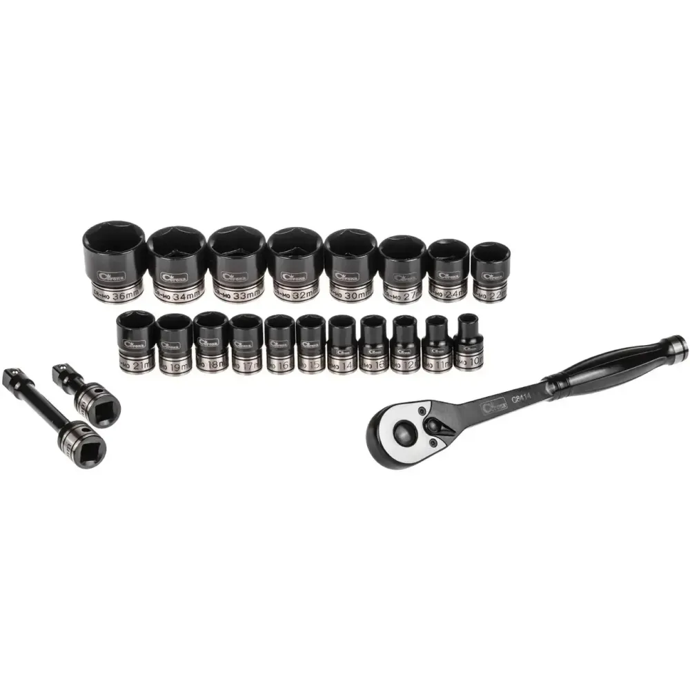 Набір головок ударних Richmann C4034 1/2" 22елем. + трещітка Коломия - фото 3