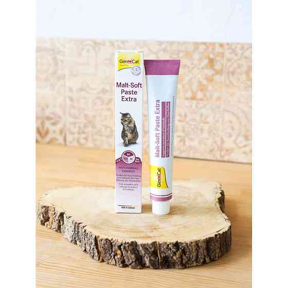 Паста GimCat Every Day Malt-Soft Paste Extra для кошек, выведение шерсти из желудка, 50 г Винница