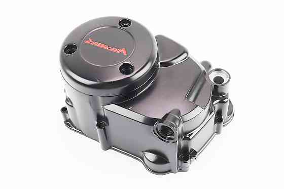 Кришка двигуна права (де щуп) 110cc автомат, ЧОРНА матова Київ