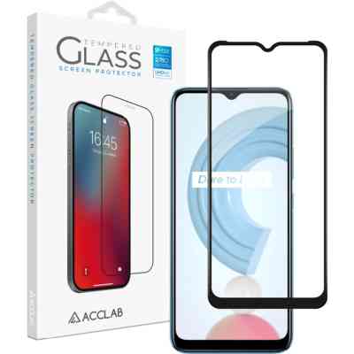 Стекло защитное ACCLAB Full Glue Realme C25 (1283126518409) Винница