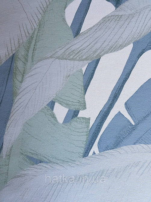 Ообои вінілові на флізелін Decoprint Onirigue 200X300 панно мурал тропіки листя пальми банана різні кольори Київ - фото 2