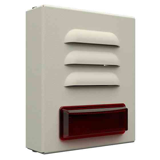 Світлозвуковий оповіщувач в металевому корпусі Джміль (24 В) Київ