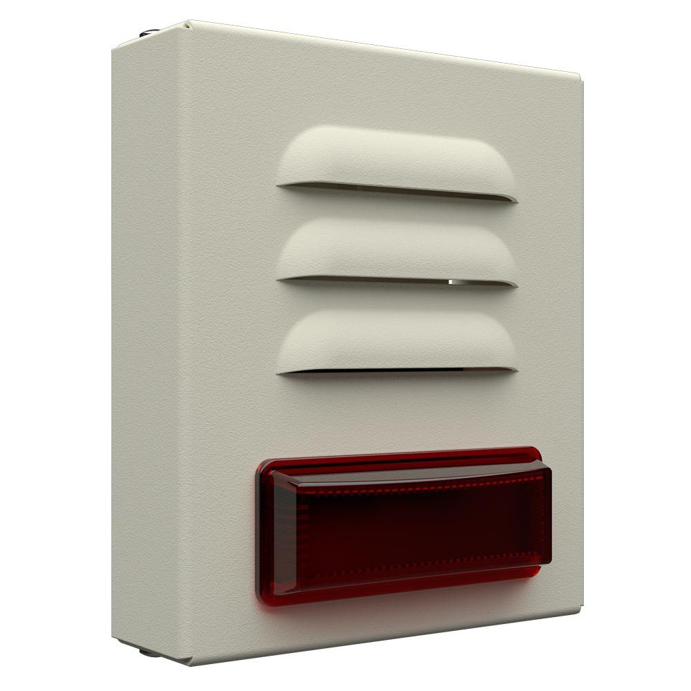 Світлозвуковий оповіщувач в металевому корпусі Джміль (24 В) Київ - фото 3