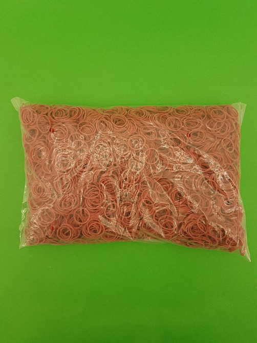 Гумка для грошей 20мм червона 1,2 мм 1 кг "Plast" Харків - фото 5