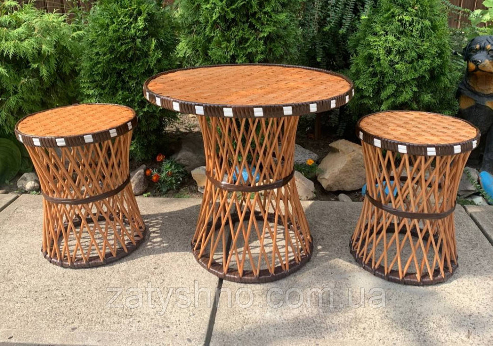 Набор мебели из лозы, ручная робота Киев - изображение 8