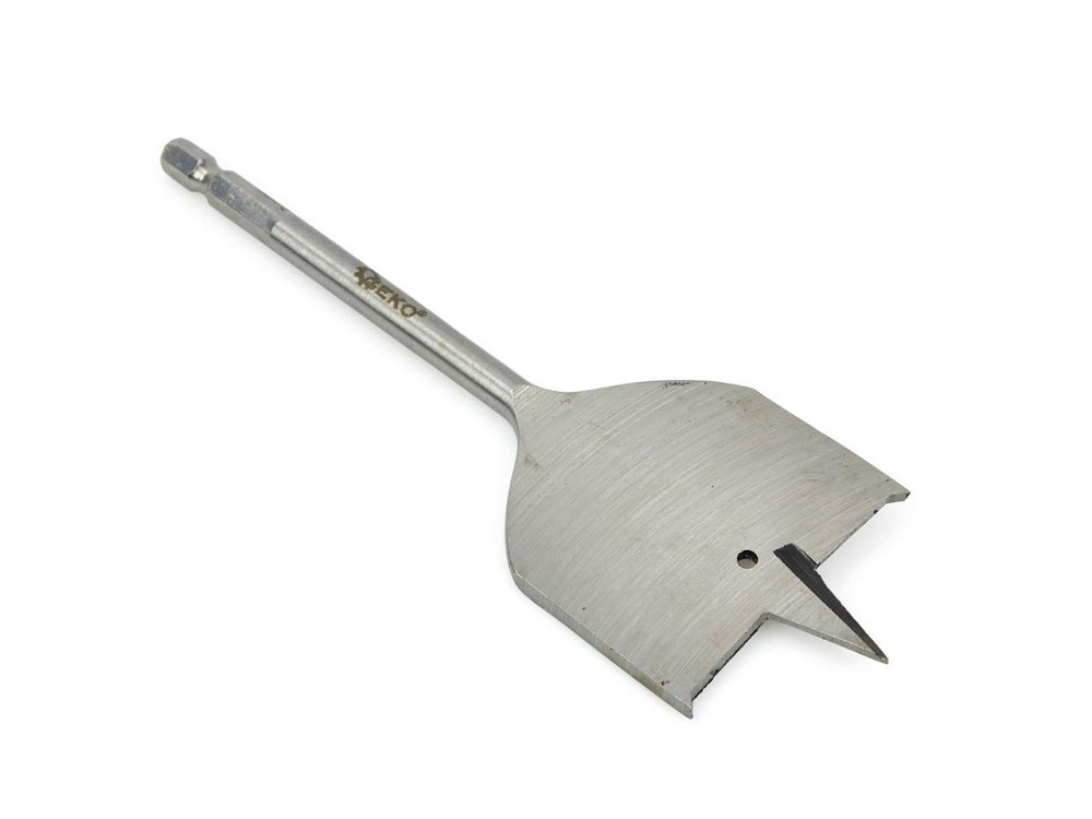 Свердло деревини перове "GeKo" з хвостовиком для шуруповерта Hex E6,3 (1/4") довжиною 152 мм діаметром 45 мм Киев - изображение 1