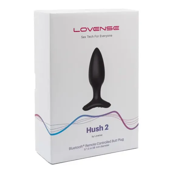 Анальна смарт-вібропробка Lovense Hush 2, розмір S Львів