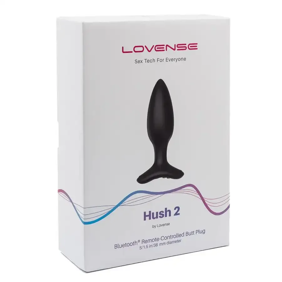Анальна смарт-вібропробка Lovense Hush 2, розмір S Львів - фото 4