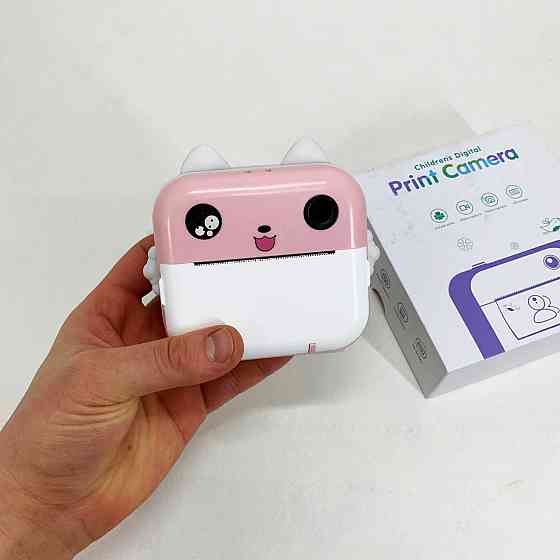 Детская камера с встроенным принтером, Фотоаппарат моментальной печати для фотографий YT-43 Львов