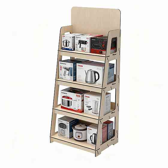 Стеллаж из фанеры EKOSTAR 600х450х1400 Киев