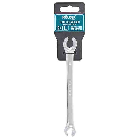 Ключ розрізний Molder CR-V 9х11мм Київ