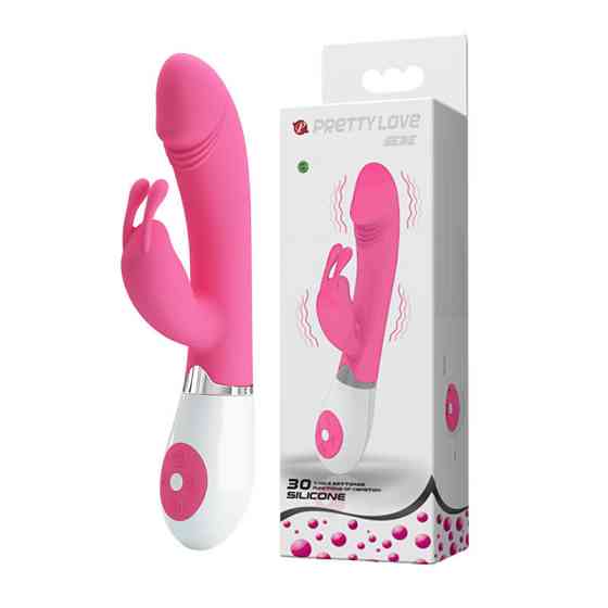 Вібратор - Pretty Love Gene Vibrator Light Pink Sex Aura Київ
