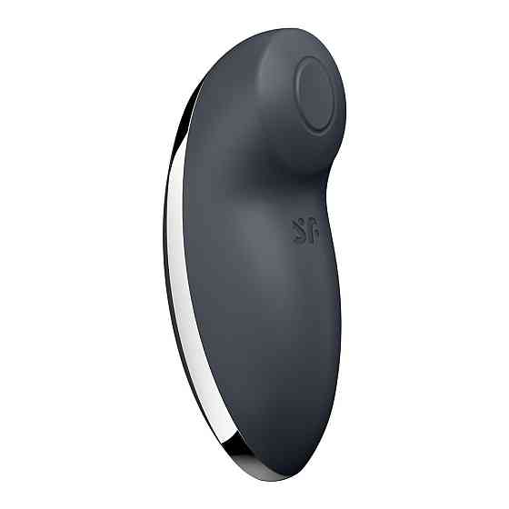 Вібростимулятор-пульсатор Satisfyer Tap & Climax 2 Grey, ефект постукування пальцем Sex Aura Київ