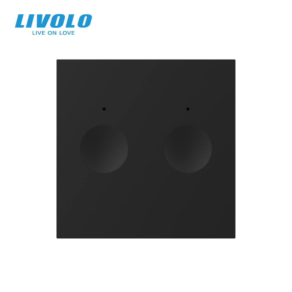 LIVOLO Сенсорний вимикач LIVOLO Sense, 2-сенсорний, чорний, прохідний / перехресний, 5А 230В, б Коломия - фото 8