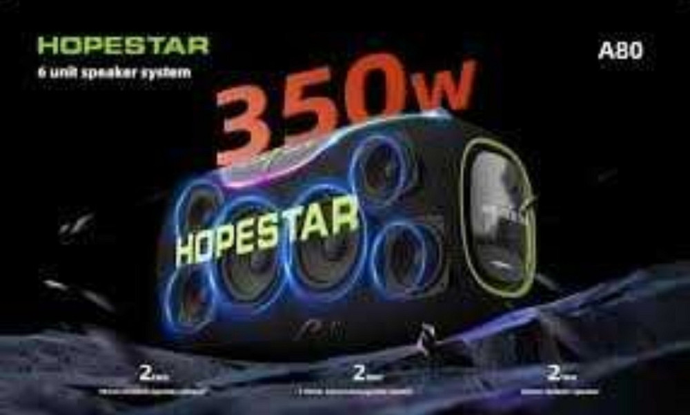 Hopestar A80 350W Bluetooth колонки чорные (Оригинал) Харьков - изображение 7