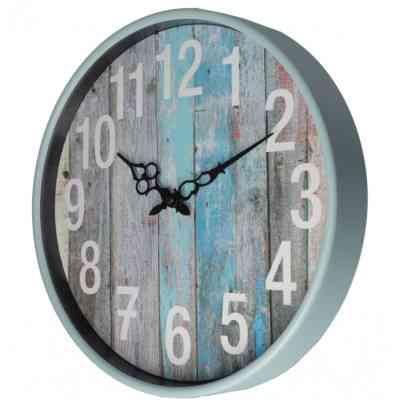 Настінний годинник Optima Retro пластиковий, колір дерева (O52107) Вінниця
