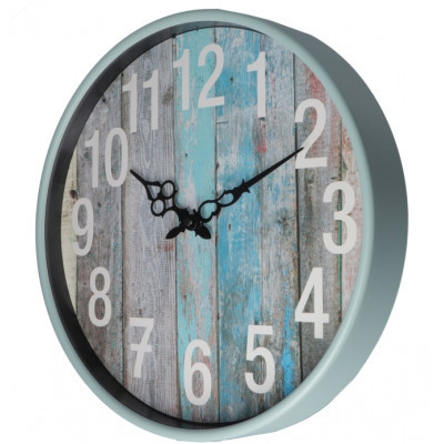 Настенные часы Optima Retro пластиковый, цвет дерева. (O52107) Винница - изображение 2