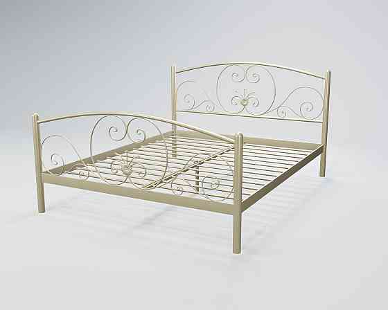 Двоспальне металеве ліжко Німфея від ТМ Теnero Харків