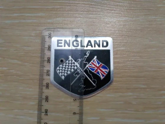 Наклейки на авто Флаг Англии, Сша алюминиевые Киев