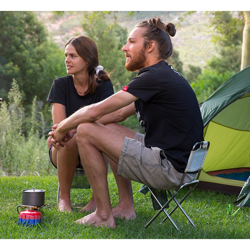 Раскладной стул со спинкой Naturehike MZ01 NH18M001-Z (Черный) Винница - изображение 9