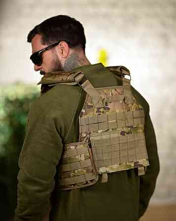 Плитоноска стандарт ЗСУ 4 точки скидання мультикам під плити Одеса