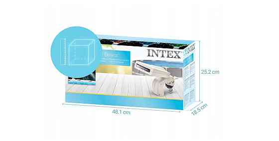 Фонтан для бассейна Intex 28089 с LED подсветкой Киев