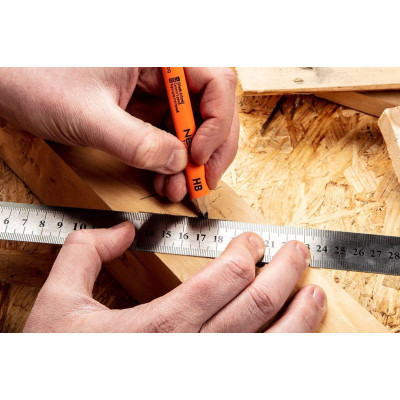 Лінійка будівельна Neo Tools нержавіюча сталь, 750мм (72-217) Вінниця - фото 5