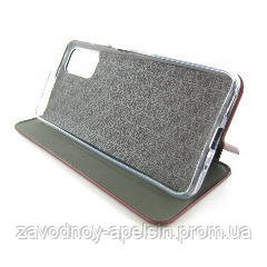 Чохол книжка Підставка Xiaomi Poco M3 pro Note 10 5G (бордовий) Одеса - фото 3