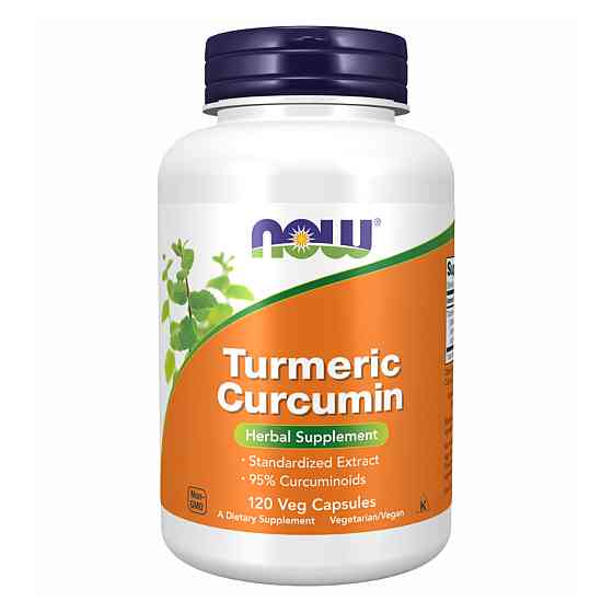 Куркумин Now Foods Turmeric Curcumin Extract 120 vcaps Киев