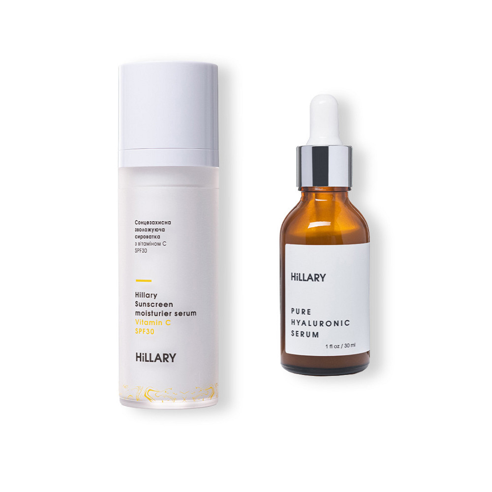 Солнцезащитная сыворотка с витамином С SPF30 + Гиалуроновая сыворотка Pure Hyaluronic Киев - изображение 11