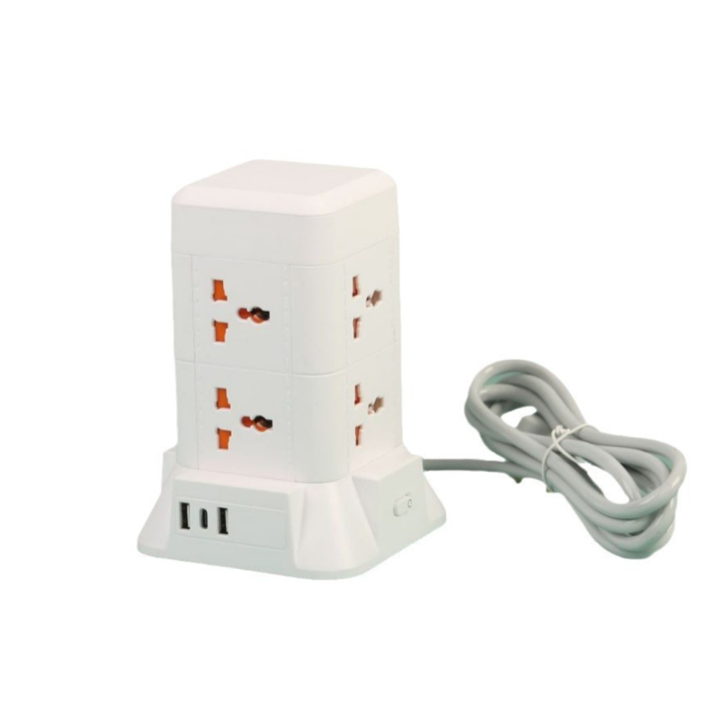 Удлинитель с 6 розетками, 2 USB и беспроводной зарядкой Киев - изображение 7