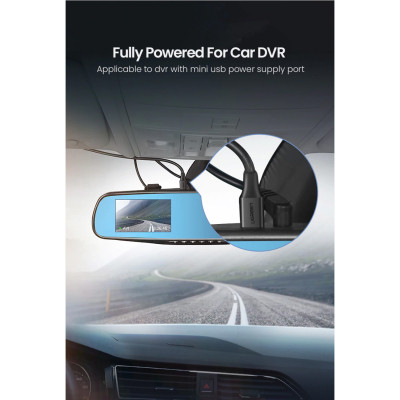 Дата кабель USB 2.0 AM to Mini 5P 0.5m black Ugreen (10354) Винница - изображение 4