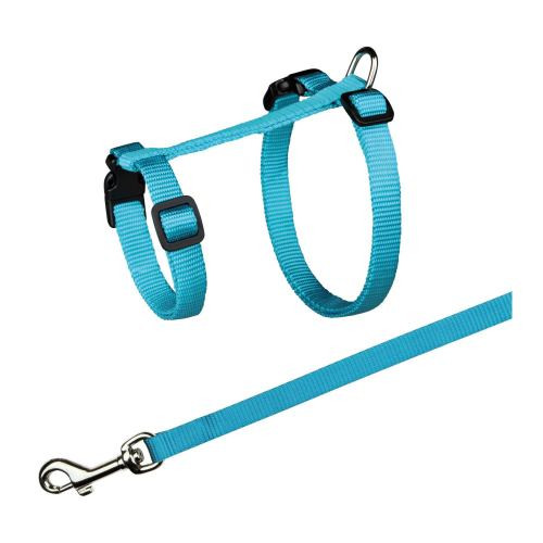 Шлейка з повідцем Trixie для великих котів XXL нейлон 34–57 см/13 мм Київ - фото 1