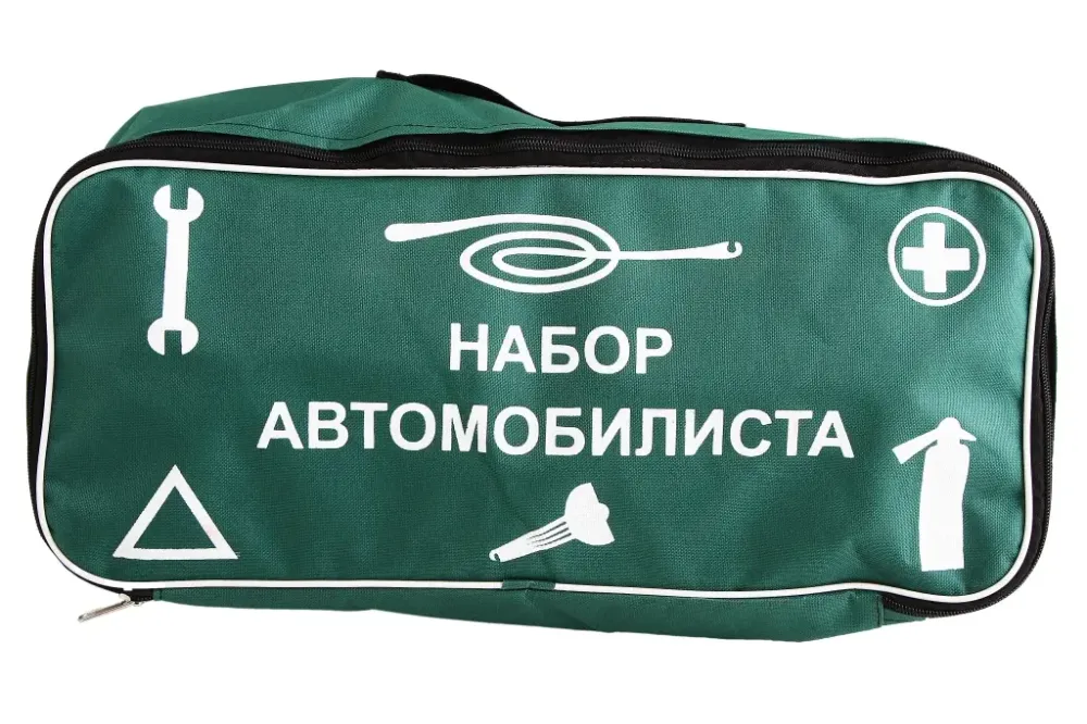 Набір автомобіліста (вогнегасник 1кг, трос, аптечка, аварійний знак, жилет, рукавички) Вінниця - фото 2