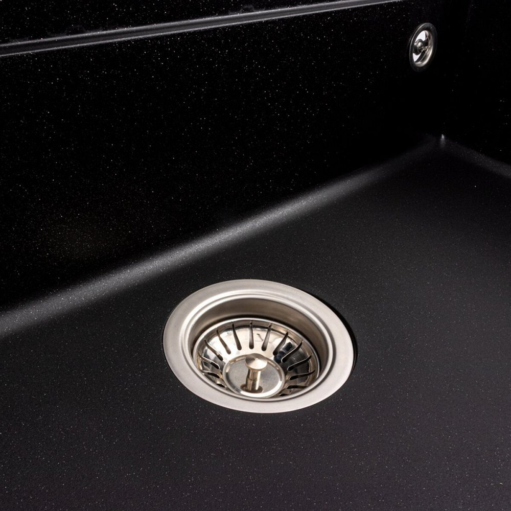 VALESO 7546 EVANORA матова Мийка гранітна VALESO (чорний металік) Коломыя - изображение 8