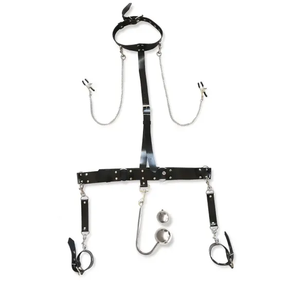 Бондажний набір із металевим анальним гаком №4 Art of Sex Bridget Bondage set with anal hook №4 Львів