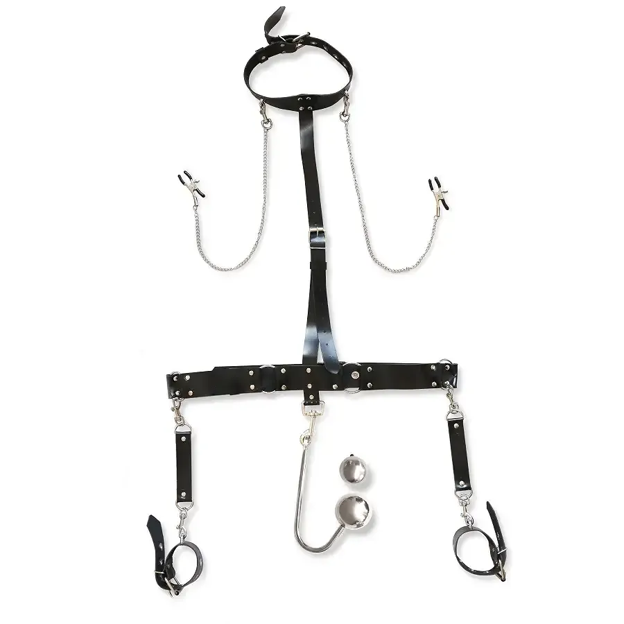 Бондажний набір із металевим анальним гаком №4 Art of Sex Bridget Bondage set with anal hook №4 Львів - фото 1