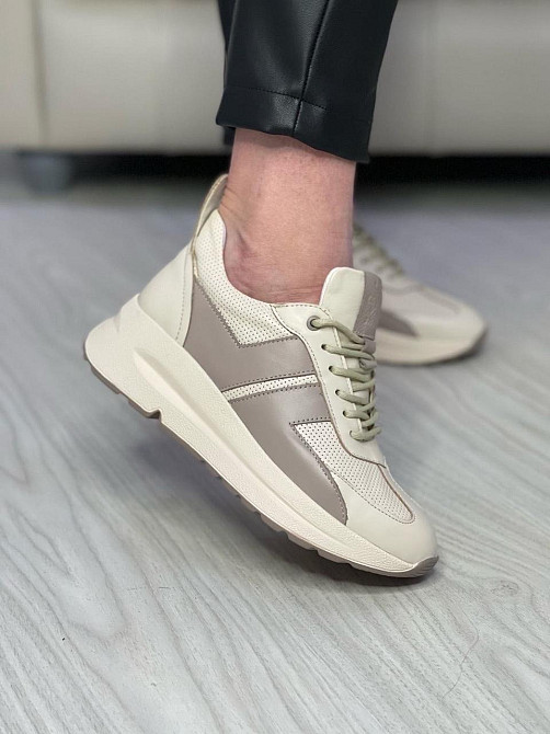 AVALON Кросівки жіночі AVALON 619 бежеві (весна-осінь, шкіра натуральна) (4999) 36-40 Коломия - фото 5