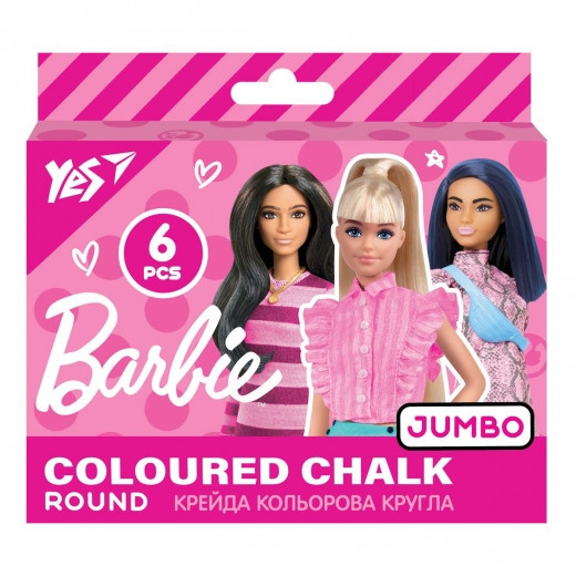 Крейда кольорова 6 шт. 