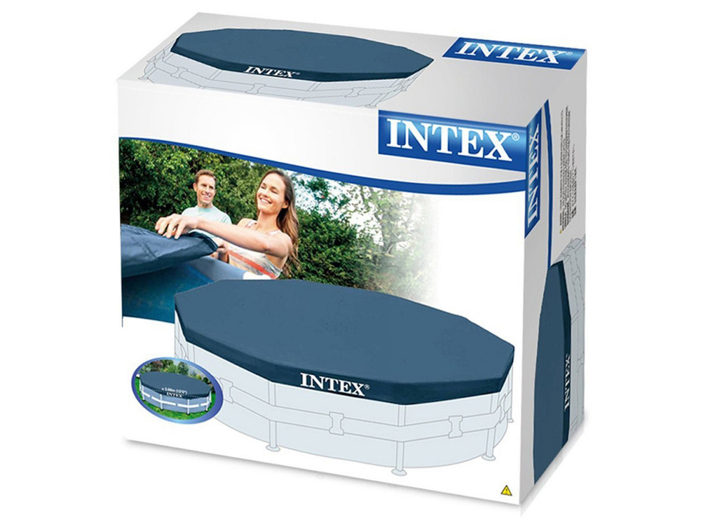 Накриття для каркасного басейну Intex 28032 457 см Київ - фото 2