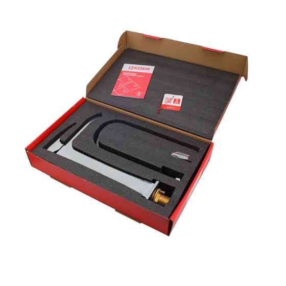 Смеситель для умывальника Koer KB-13007-01 высокий (Цвет хром) (KR3444) Киев