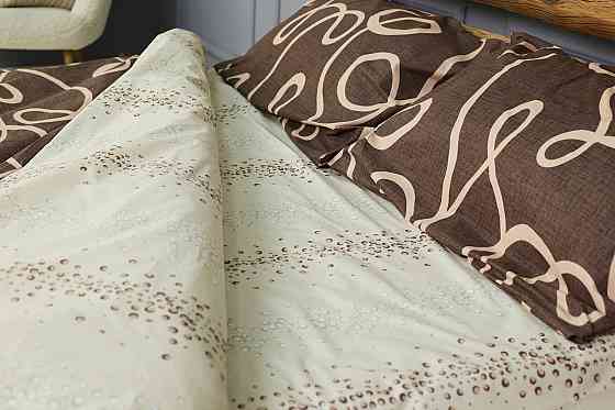 Комплект постельного белья Ideal Textile бязь с принтом двуспальный евро (56860702) Черновцы