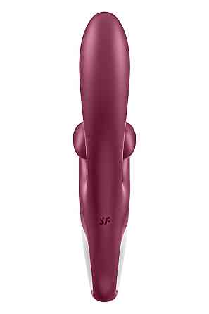 Вибратор кролик с тремя мощными двигателями Satisfyer Touch me для стимуляции клитора и половых губ Sex Aura Киев